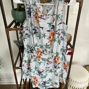 Old navy beach flower large Romper
